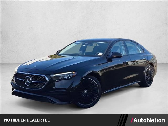 Black 2026 Mercedes-Benz E-Class Sedan Rear-Wheel Drive Automatic