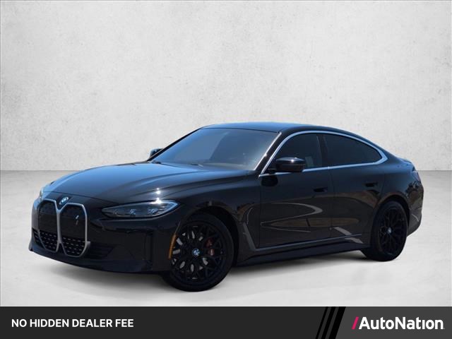 Jet Black 2024 BMW i4 Sedan Rear-Wheel Drive Automatic