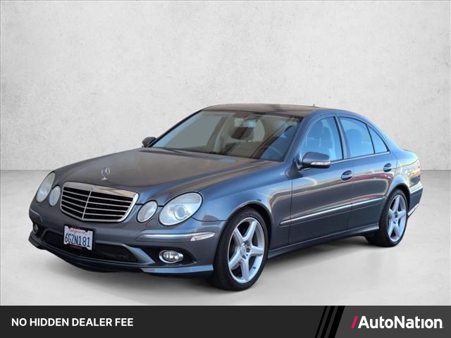 Gray 2009 Mercedes-Benz E-Class Sedan Rear-Wheel Drive Automatic