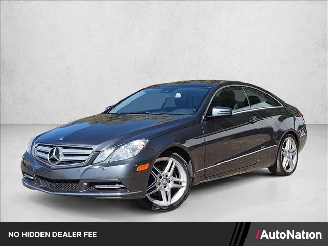 Steel Gray Metalli 2013 Mercedes-Benz E-Class Coupe Rear-Wheel Drive Automatic