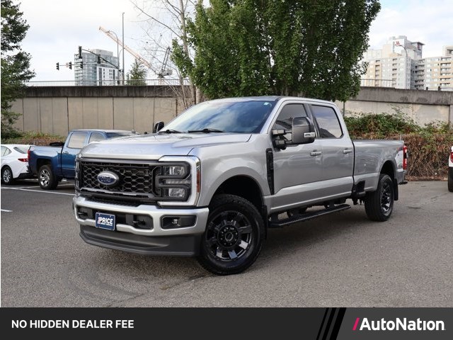 Iconic Silver Metallic 2024 Ford F-350 Super Duty Pickup Truck Four-Wheel Drive Automatic