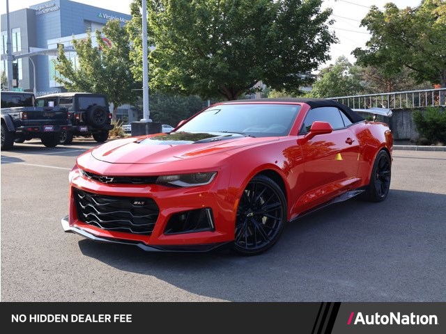 Red Hot 2021 Chevrolet Camaro Convertible Rear-Wheel Drive Automatic