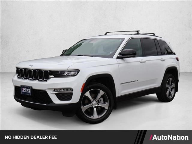 Bright White Clearcoat 2023 Jeep Grand Cherokee Limited 4WD SUV / Crossover Four-Wheel Drive 8-Speed Automatic