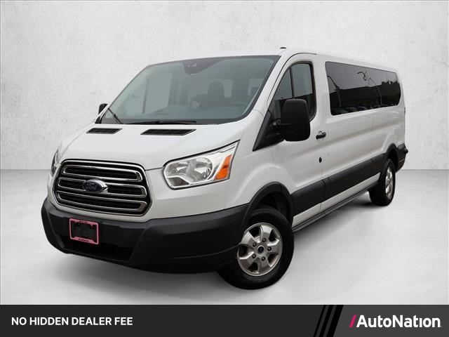 Oxford White 2018 Ford Transit Passenger Van Rear-Wheel Drive 6-Speed Automatic