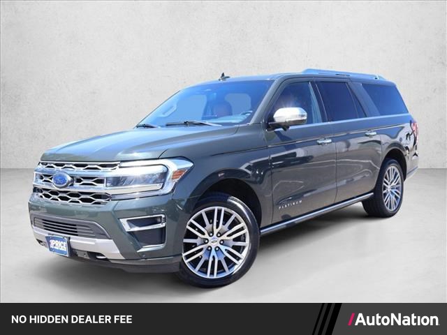 Forged Green Metallic 2022 Ford Expedition MAX Platinum 4WD SUV / Crossover Four-Wheel Drive 6-Speed Automatic