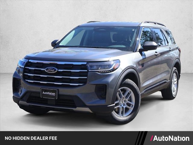 Carbonized Gray Metallic 2026 Ford Explorer SUV / Crossover All-Wheel Drive Automatic