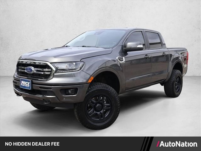 Gray (Magnetic Metallic) 2020 Ford Ranger Lariat SuperCrew 4WD Pickup Truck Four-Wheel Drive Automatic