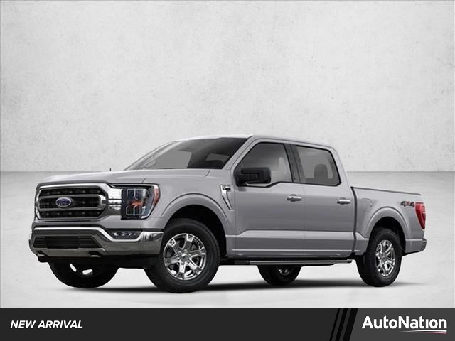 Agate Black Metallic 2021 Ford F-150 Lariat SuperCrew 4WD Pickup Truck Four-Wheel Drive Automatic