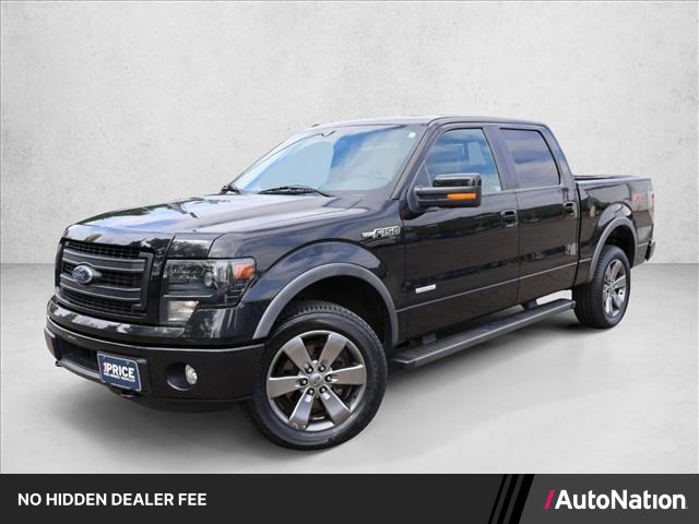 Tuxedo Black Metallic 2014 Ford F-150 FX4 SuperCrew 4WD Pickup Truck Four-Wheel Drive 6-Speed Automatic