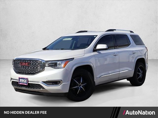 Black 2017 GMC Acadia Denali AWD SUV / Crossover Four-Wheel Drive Automatic