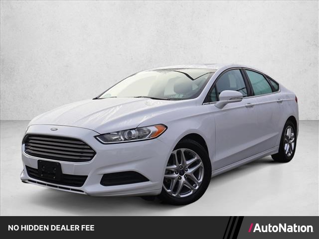 Oxford White 2013 Ford Fusion Sedan Front-Wheel Drive 6-Speed Automatic