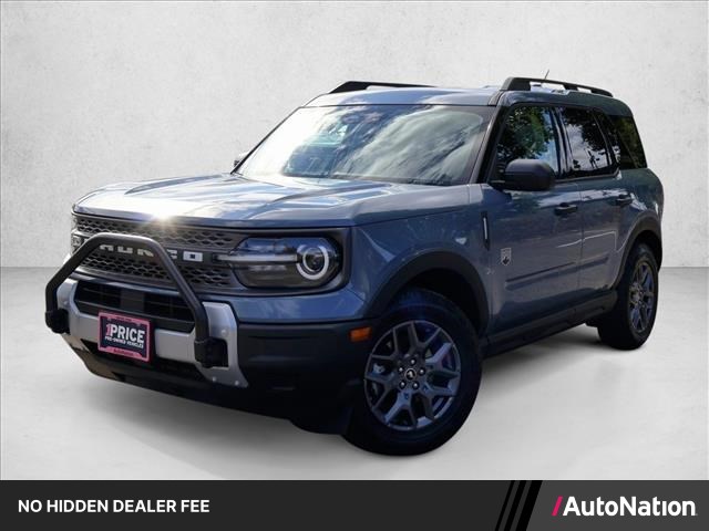 Blue (Azure Gray Metallic Tri-Coat) 2025 Ford Bronco Sport SUV / Crossover All-Wheel Drive 8-Speed Automatic