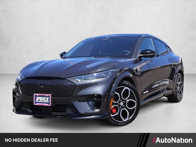 Dark Matter Gray Metallic 2022 Ford Mustang Mach-E SUV / Crossover All-Wheel Drive 1-Speed Automatic