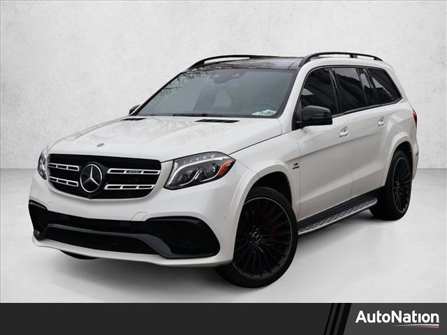 Designo Diamond White Metallic 2018 Mercedes-Benz GLS AMG GLS 63 4MATIC SUV / Crossover All-Wheel Drive Automatic