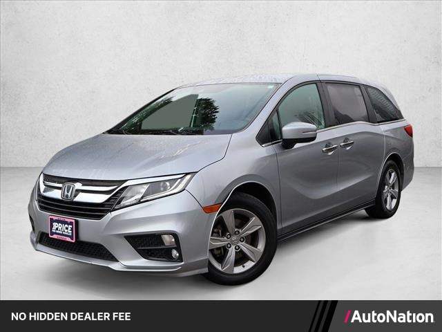 Silver 2019 Honda Odyssey Minivan Front-Wheel Drive Automatic
