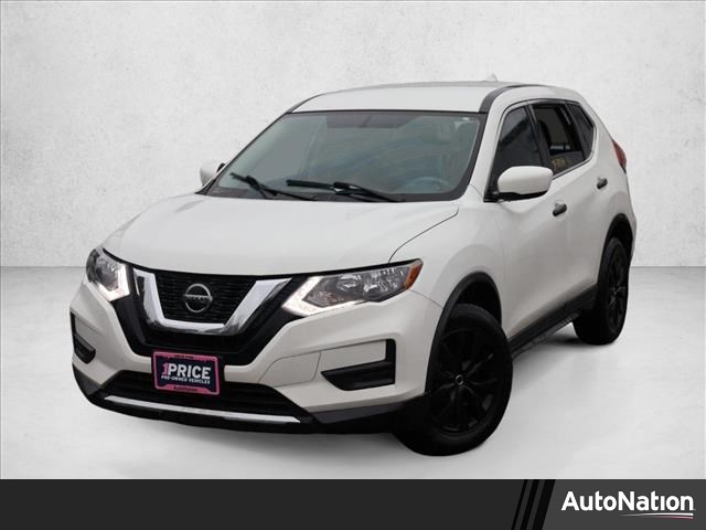 Glacier White 2018 Nissan Rogue S AWD SUV / Crossover All-Wheel Drive Automatic