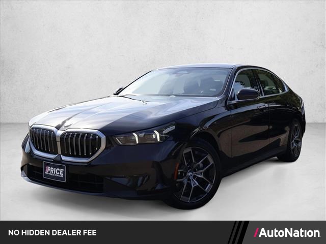 Black 2026 BMW 5 Series Sedan Rear-Wheel Drive Automatic