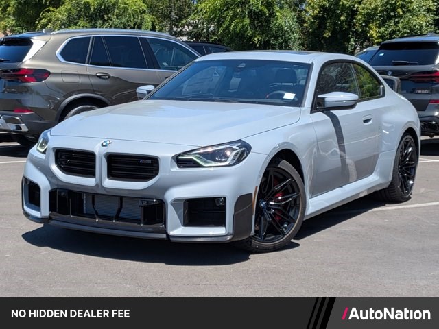 Gray (Brooklyn Grey Metallic) 2026 BMW M2 RWD Coupe Rear-Wheel Drive 8-Speed Automatic