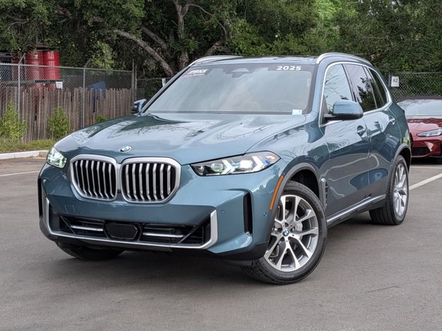 Blue Ridge Mountain Metallic 2025 BMW X5 xDrive40i AWD SUV / Crossover All-Wheel Drive Automatic