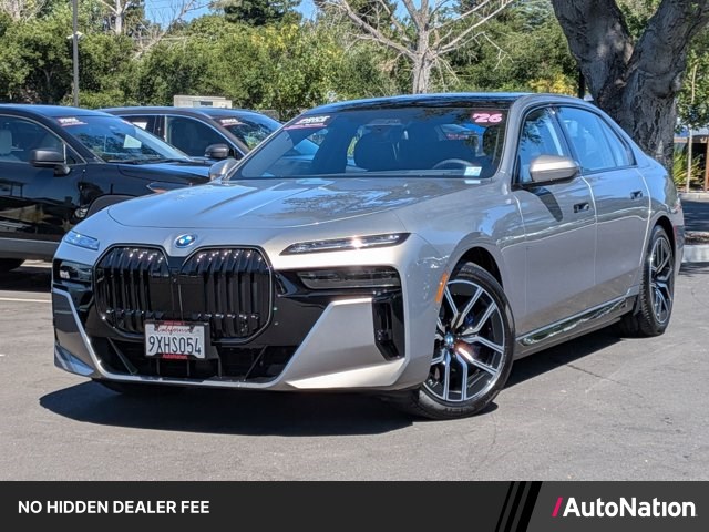 Gray (Oxide Grey Metallic) 2026 BMW i7 Sedan All-Wheel Drive Automatic