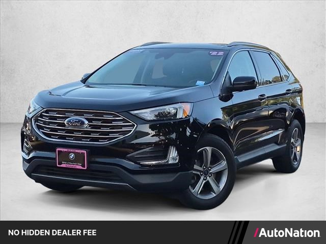 Agate Black Metallic 2022 Ford Edge SUV / Crossover All-Wheel Drive 8-Speed Automatic