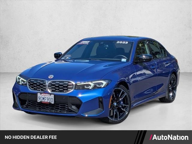 Portimao Blue Metallic 2023 BMW 3 Series Sedan All-Wheel Drive Automatic