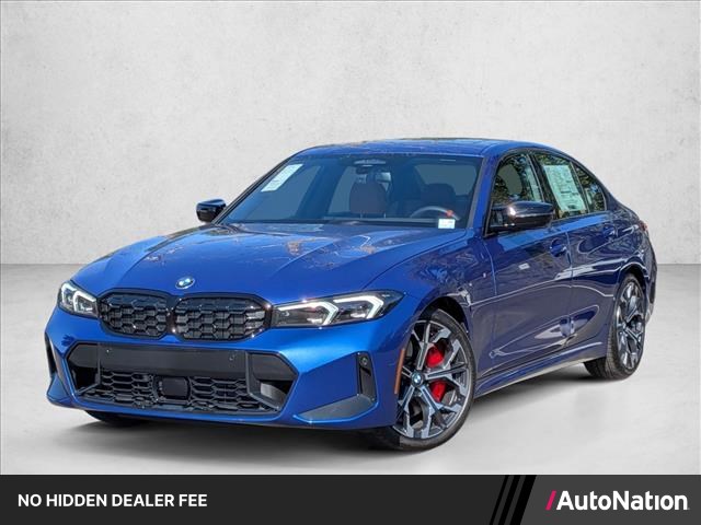 Portimao Blue Metallic 2026 BMW 3 Series Sedan Rear-Wheel Drive Automatic