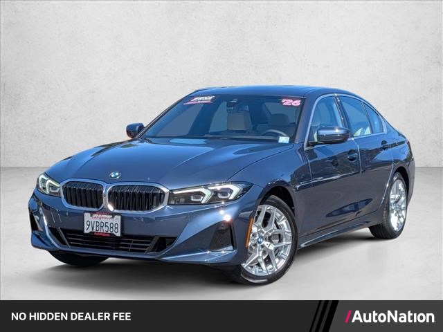 Arctic Race Blue Metallic 2026 BMW 3 Series Sedan Rear-Wheel Drive Automatic