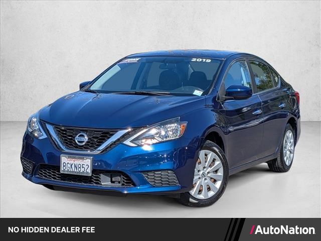 Deep Blue Pearl 2019 Nissan Sentra Sedan Front-Wheel Drive Automatic
