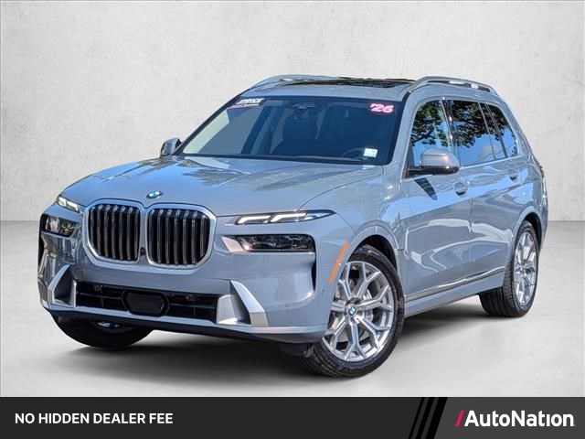 Red (Sparkling Copper Metallic) 2026 BMW X7 SUV / Crossover All-Wheel Drive Automatic