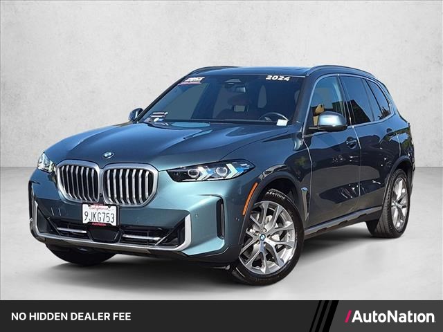 Blue Ridge Mountain Metallic 2024 BMW X5 SUV / Crossover All-Wheel Drive Automatic