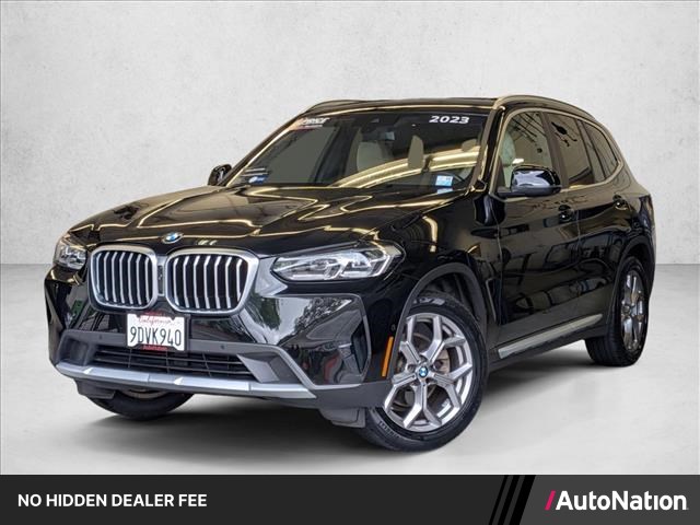 Jet Black 2023 BMW X3 sDrive30i RWD SUV / Crossover Rear-Wheel Drive Automatic