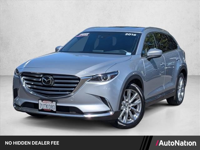 Sonic Silver Metallic 2016 Mazda CX-9 Grand Touring SUV / Crossover Front-Wheel Drive Automatic