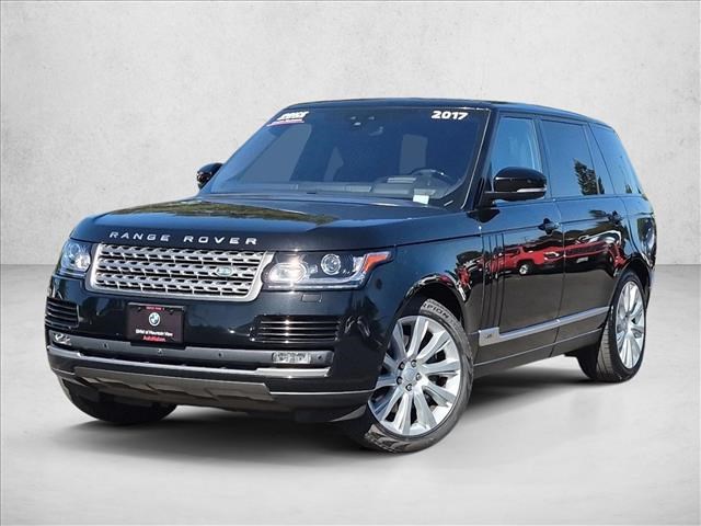 Narvik Black 2017 Land Rover Range Rover SUV / Crossover All-Wheel Drive 8-Speed Automatic