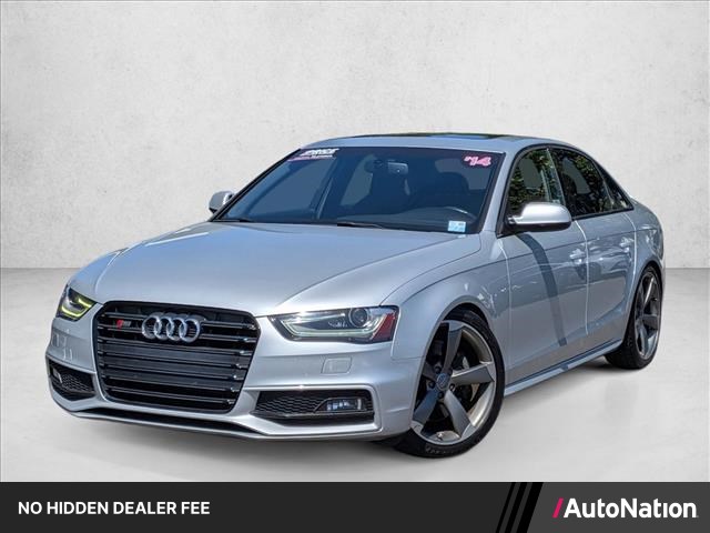 Ice Silver Metallic 2014 Audi S4 3.0T quattro Prestige Sedan AWD Sedan All-Wheel Drive 7-Speed Automatic