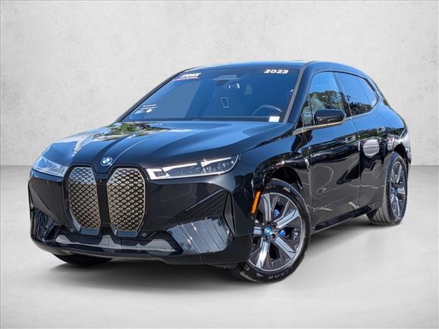 Black Sapphire Metallic 2023 BMW iX M60 AWD SUV / Crossover All-Wheel Drive Automatic