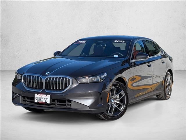 Gray (Dark Graphite Metallic) 2026 BMW 5 Series 530i RWD Sedan Rear-Wheel Drive Automatic