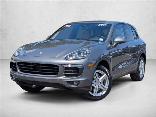 Gray (Meteor Grey Metallic) 2017 Porsche Cayenne S AWD SUV / Crossover All-Wheel Drive Automatic