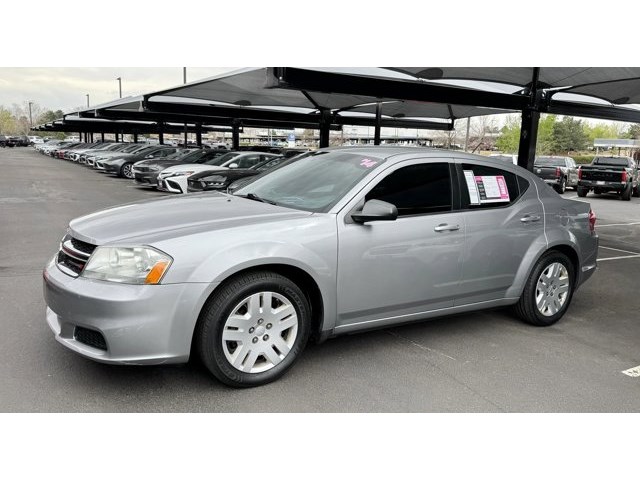 Billet Silver Metallic Clearcoat 2014 Dodge Avenger SE FWD Sedan Front-Wheel Drive 4-Speed Automatic