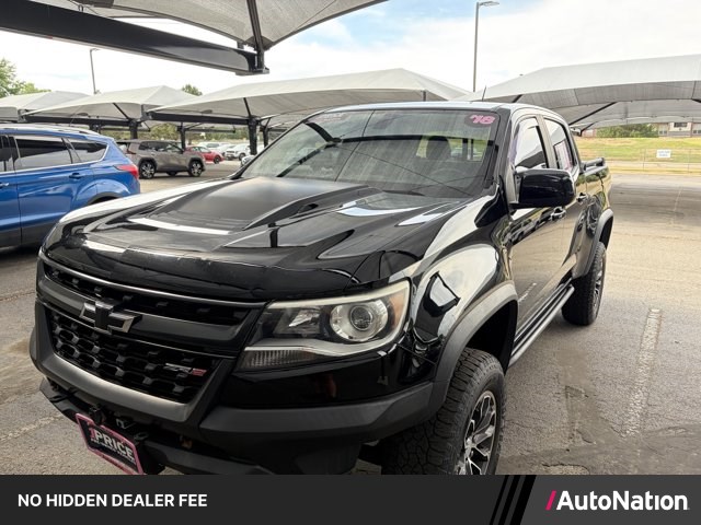 Black 2018 Chevrolet Colorado Pickup Truck Four-Wheel Drive 8-Speed Automatic
