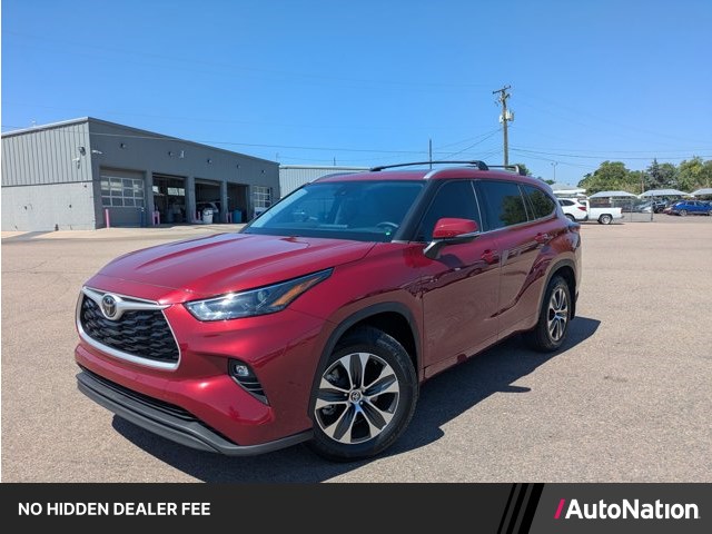 Red (Ruby Flare Pearl) 2022 Toyota Highlander SUV / Crossover All-Wheel Drive Automatic