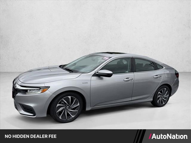 Lunar Silver Metallic 2019 Honda Insight Touring Sedan FWD Sedan Front-Wheel Drive Automatic