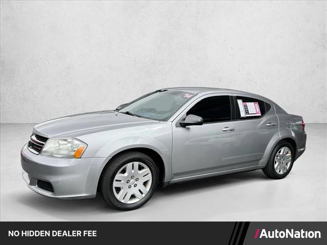 Billet Silver Metallic Clearcoat 2014 Dodge Avenger Sedan Front-Wheel Drive 4-Speed Automatic