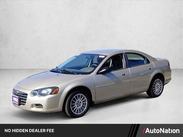 Gold 2005 Chrysler Sebring Sedan Front-Wheel Drive 4-Speed Automatic