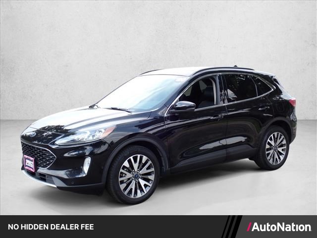 Agate Black Metallic 2020 Ford Escape SUV / Crossover All-Wheel Drive 8-Speed Automatic
