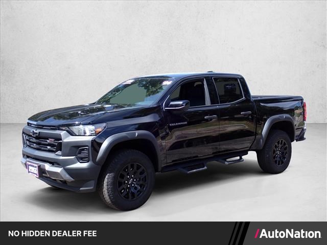 Black 2026 Chevrolet Colorado Pickup Truck Four-Wheel Drive 8-Speed Automatic