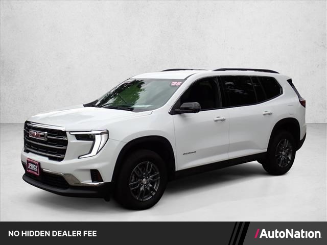 Summit White 2025 GMC Acadia SUV / Crossover Four-Wheel Drive 8-Speed Automatic
