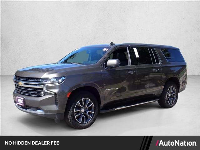 Graywood Metallic 2021 Chevrolet Suburban SUV / Crossover Four-Wheel Drive Automatic