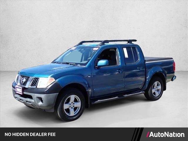 Electric Blue Metallic 2005 Nissan Frontier Pickup Truck Four-Wheel Drive Automatic