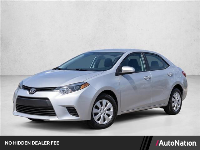 Classic Silver Metallic 2016 Toyota Corolla Sedan Front-Wheel Drive Automatic